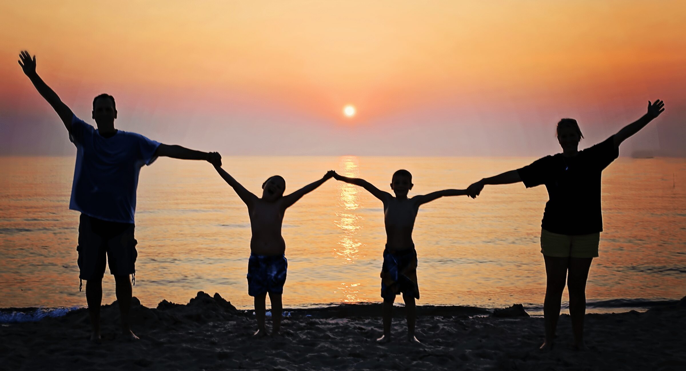 HOW FINANCIAL ADVISERS ASSESS YOUR FINANCIAL CAPABILITY - photo of a family of 4 at the beach