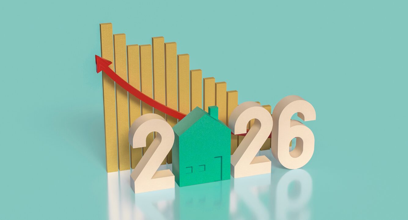 a bar chart showing rising house price and upcoming mansion tax changes in 2026